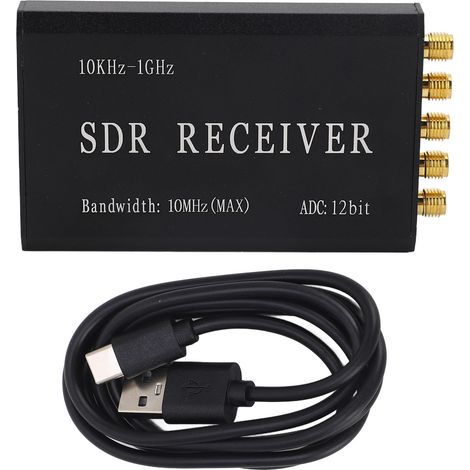 Récepteur SDR 12 bits 10k‑1GHz Module Radio Définie par Logiciel avec Bande Passante 10MHz (1/5)