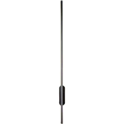 Ortviai Applique murale LED 3 modes réglables, design épuré en laiton massif pour chambre, salon ou escalier (1/5)