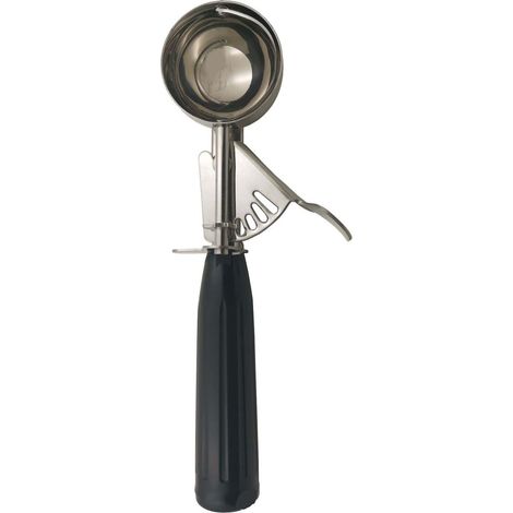 Cuillère À Glace - En Acier Inoxydable Avec Déclencheur Manuel - Pour Glace Crème Glacée Sorbet Boulettes De Viande Purée De Pommes De Terre - 1 Pièce (1/5)