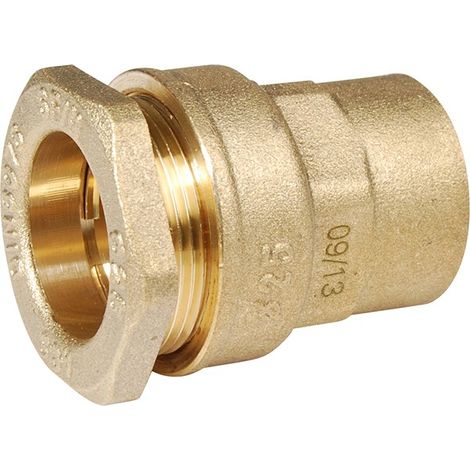 Raccord laiton - Raccord taraudé laiton pour tube PE Ø75-2''1/2