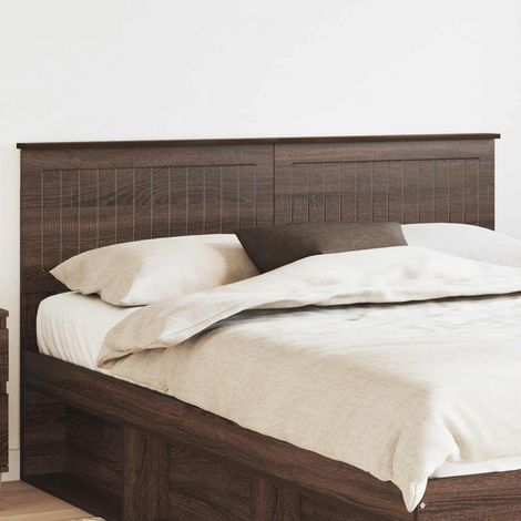 Tête de lit-Panneau de lit Chêne brun 150 cm Bois d'ingénierie 921961 (1/5)