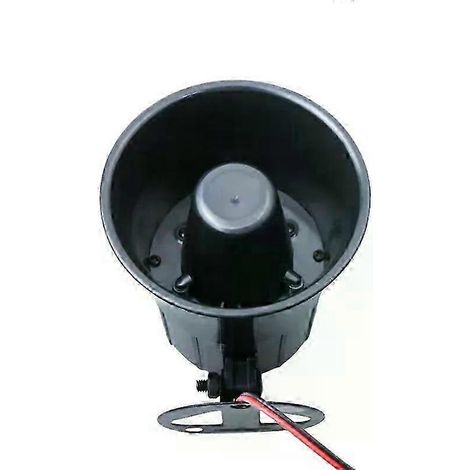 Bocina de alta frecuencia de 110 decibelios, 12 V CC, modelo ES-626, sistema de alarma antirrobo, altavoz para coche, sirena, alarma de voz CS rápida (1/5)
