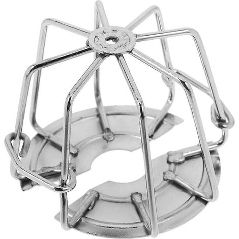 Protection de tête d'extincteur en fer de 1/2 po, compatible avec les cages de protection encastrées pour têtes d'extincteurs, montage mural vertical suspendu. WHBYV (1/4)