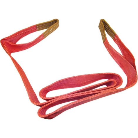 Duplex Web Sling 5 Ton 3 Metre (5T 3M 150MM Red Strap Hoist Lifting 5000KG)