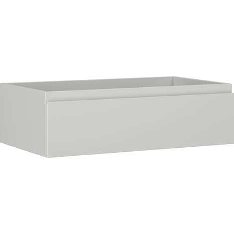Mexen Orio Badezimmerschrank für Waschtisch 80 cm, 1 Schublade, grau matt - 91A10-08023-1-BF62 (1/5)