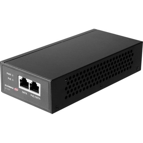 EDIMAX GP-102IT Injecteur PoE 10 / 100 / 1000 MBit/s IEEE 802.3af (12.95 W), IEEE 802.3at (25.5 W), IEEE 802.3bt (1/4)