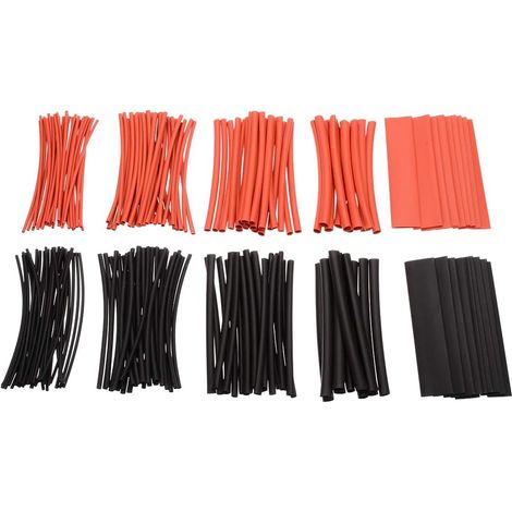 Lot de 4000 pièces en polyoléfine qui rétrécit. Manches de câble en fil rétractable assorties. Enrouleur de fil isolé. (1/4)