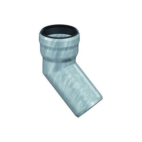 GM-X Bogen m. engem Radius DN 40 x 45 Grad x 1,5 mm