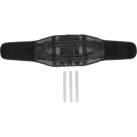 Ceinture de soutien lombaire ajustable, respirante, avec coussin amovible, pour hommes et femmes, maintien dorsal bas, sangle de soutien. (1/5)