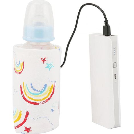 Sac Isotherme Pour Biberon - Chauffage USB 5 V 2 A - Thermostat À Température Constante 40 °C - Pour Voiture Voyage Et Usage Domestique - 1 Pièce (1/5)