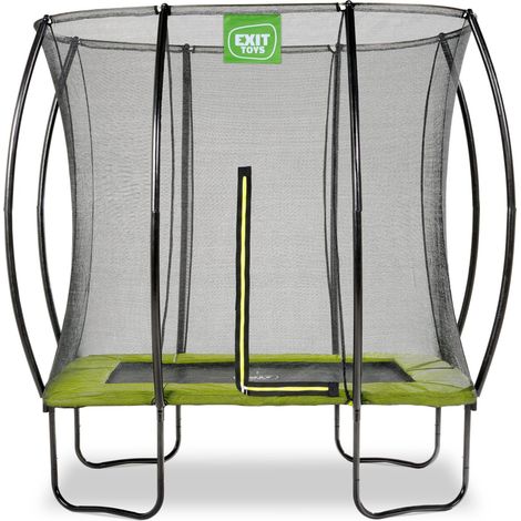 Trampoline EXIT Silhouette 153x214cm - vert