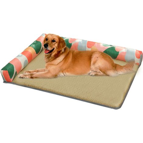 Lits pour chiens de taille moyenne, petite et grande, et chats lit durable et lavable canapé-lit orthopédique pour chien design élégant lit doux, apaisant et chaud pour chiot (1/5)