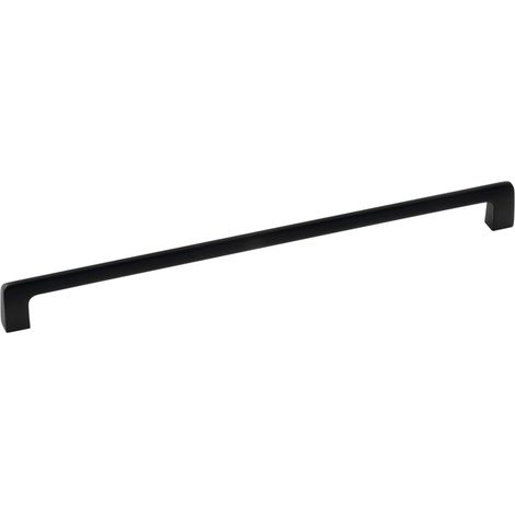 Sapho - Tirador para muebles, paso 320 mm, negro mate S320B