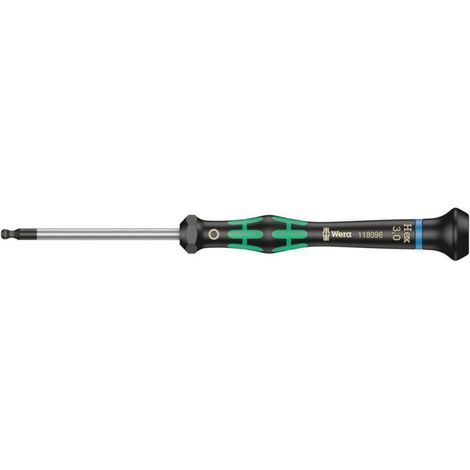 WERA Elektronik-Schraubendreher Innensechskant mit Kugelkopf 1,5mm