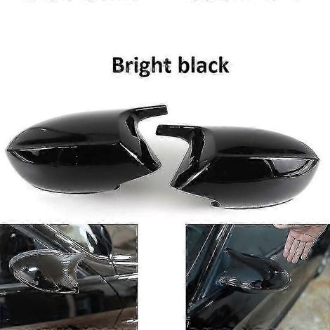 Para Sdrive28i Sdrive30i Sdrive35i Para BMW Z4 Z 4 E89 2009-2016 2x Cubiertas de espejo lateral negras estilo fibra de carbono Accesorios (1/5)
