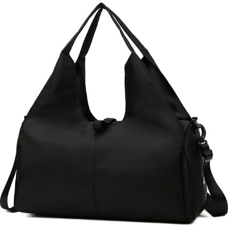 Sac De Sport Pour Tapis De Yoga - 49x25x21 Cm - Compartiment Séparé Humide/Sec - Sangle D Épaule Détachable - Tissu Oxford (1/5)