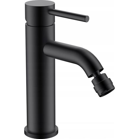 Grifo bidé VEO negro con caño Besco (1/2)