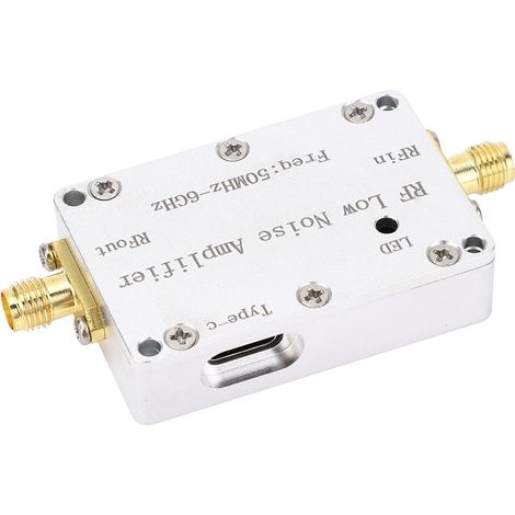 Module de réception RF à faible bruit 30dB, commutateur 50MHz-6GHz, bandes VHF UHF S L C B, alimentation unique 5V, couvercle P (1/5)