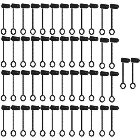 50er-Pack PVC-Staubschutzhüllen für Spirituosenflaschen – Barzubehör für Ausgießer, langlebiger Schutz (1/5)