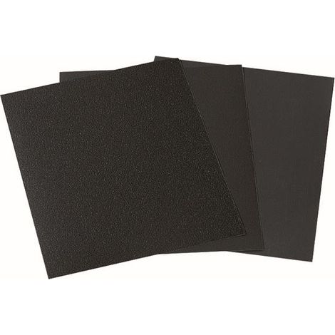 Wolfcraft SIC-Schleifpapier, Körnung 1000, Metall/Emaille, 230 x 280 mm (2878000)