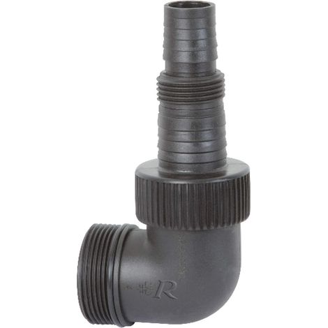 10299 – Winkelverbinder (Außengewinde) für Tauchpumpenausgang – Schlauchdurchmesser 25 und 32 mm (1/5)