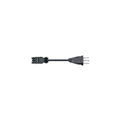 Bachmann - Prolongador gst18i3/champan t12 pvc 3g1,5mm 5m negro
