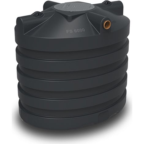 Fosse Septique Ronde 6000 Litres Renforts Circulaires DS Eau Pour 15 personnes (1/3)