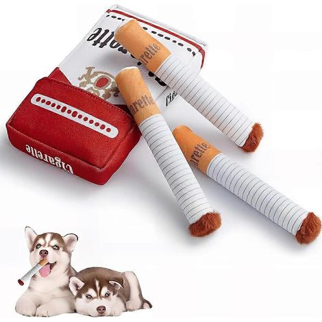 Jouet interactif pour chien Giggles Stick, jouet pour chien en forme de cigarette (1/5)