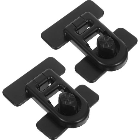 Lot de 2 loquets de sécurité pour réfrigérateur avec protection anti (1/5)