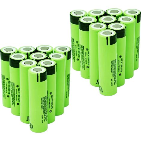 Batería de iones de litio, capacidad de 3400 mAh, compatible con múltiples dispositivos, 34B-3400mAh-20 unidades (1/2)
