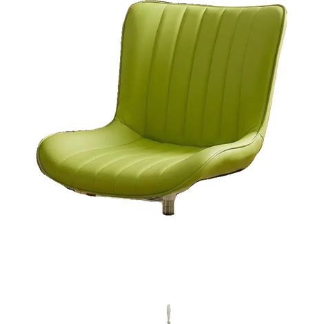 Silla de recibidor, altura regulable, diseño ergonómico, color marrón. (1/2)