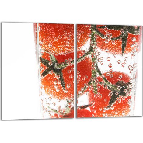 Glasschutzplatte für den Herd 2x40x52 Tomate (1/5)