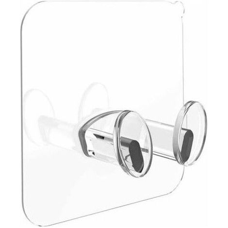 Lot de 10 supports muraux autocollants transparents pour prises de rasoir (1/5)
