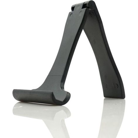 Support universel pour téléphone et tablette - Support réglable et robuste - Compatible iPad, smartphone, liseuse et tablette - Support de bureau - Noir (1/5)