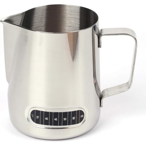 Mug isotherme 600 ml, mug à fleurs, mug à café en acier inoxydable avec thermomètre