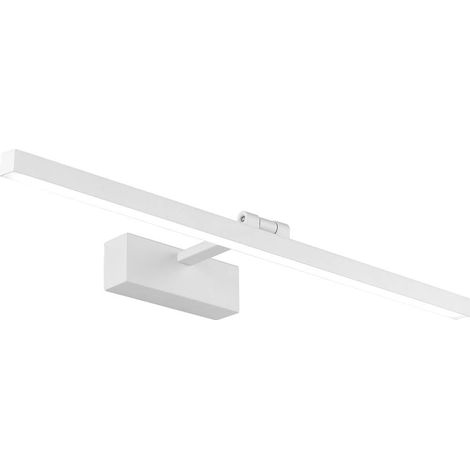 LED Bathroom Mirror Light 60cm 18W, 180 Degree Rotation Wall Light for Bathroom IP44 Waterproof, Bathroom Mirror Light, Bathroom Wall Light Aluminum, 1170 Lumens, Cool White 5500K, White [Energy Class (1/5)
