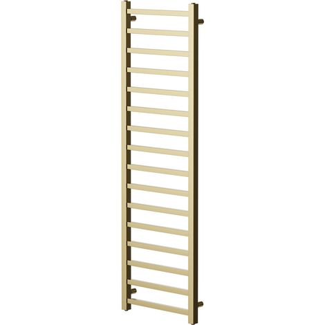 Colore Blaine Brushed Brass 1600mm x 500mm Straight Heated Towel Rail (1/5)