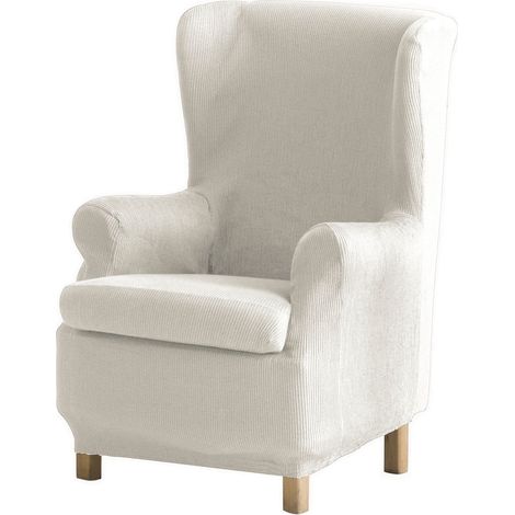 Eysa Italia Ulises Copripoltrona Elastico, 100% Poliestere, Ecru, 70 a 90 cm