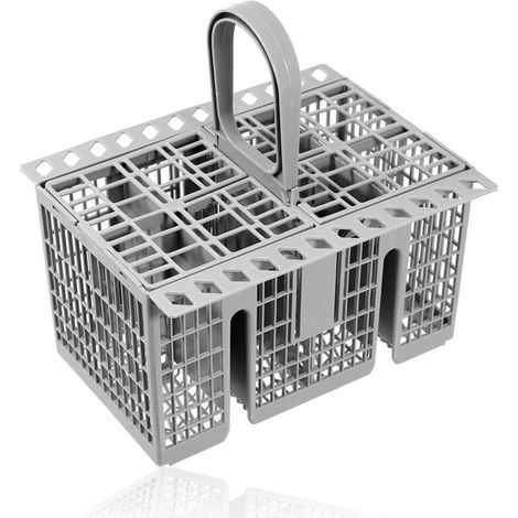 Geschirrspüler-Besteckkorb (24,1 x 13,7 x 12,2 cm) für Hotpoint 99673-8729, C00257140 C00386607, kompatibel mit GE, Whirlpool, Samsung, Bosch, May-May Label, KitchenAid, Kenmore (1/4)