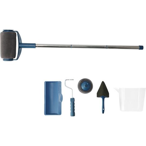 Rouleau à Peinture Multifonction avec Têtes Interchangeables pour Angles et Surfaces (1/5)