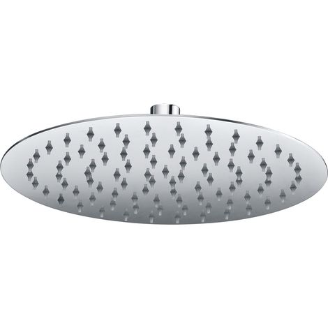 Rociador de acero Inoxidable redondo Ø25cm Cromo GME (1/2)