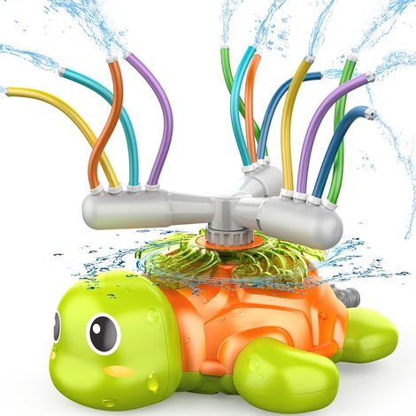 Arroseur pour jeux d'extérieur pour enfants, arroseurs de tortue tournante (1/5)
