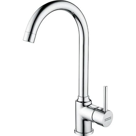 Franke Miscelatore Cucina Mono Splitcomando Pola Semi Pro Cromato con Doccetta