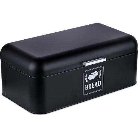 Boîte à pain avec couvercle, idéale pour le plan de travail, la cuisine et le rangement à domicile, offrant une organisation pratique et préservant la fraîcheur.-AquaForge (1/5)