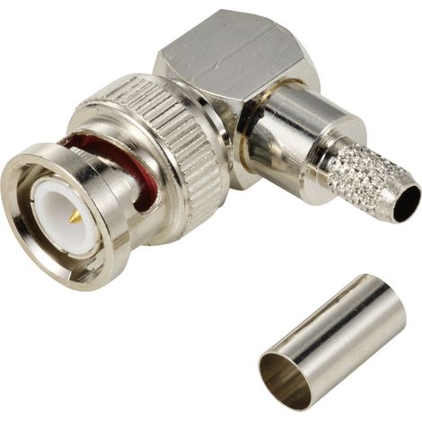TRU COMPONENTS TC-12885940 BNC-Steckverbinder Stecker, gewinkelt 50 Ω 1 St. (1/4)