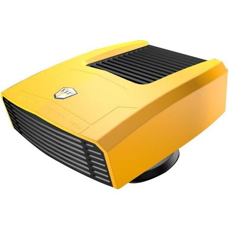 Chauffage de voiture compatible avec tous les véhicules 12V, se branche sur la prise allume-cigare, conception portable, avec thermostat de voiture réglable (1/5)