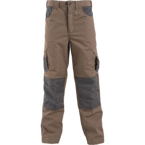 ADAM PANTALON DE TRAVAIL 1204 Brun , Anthracite 40
