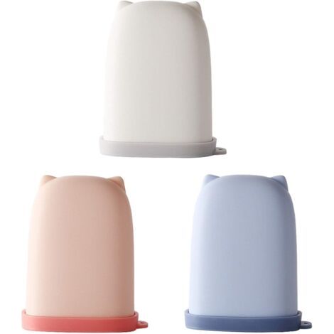 3Pcs porte savon,boite savon voyage,Portable Personnels Voyage Salle De Bains Fournitures en Plein Air (1/5)