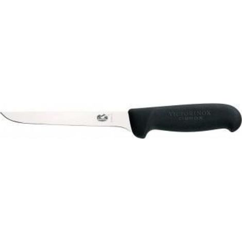 Couteau Desosser - Lame Inox 15 cm - Manche Fibrox Noir - Pour Viande et Volaille - 1 Piece