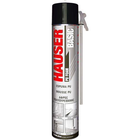 Schiuma poliuretanica in bomboletta spray da 750 ml con ugello (1/2)
